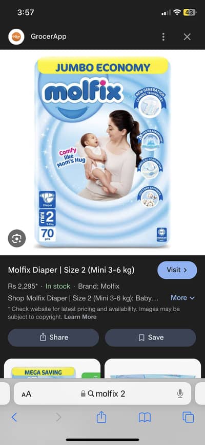 Molfix 2 (90 diapers)
