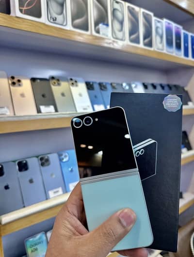 Z Flip 6, Ram 12gb, Rom 512gb, Official Warranty and PTA Approved, Box