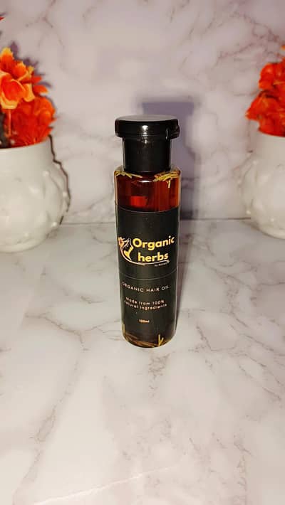 100%organic hair growth oil
