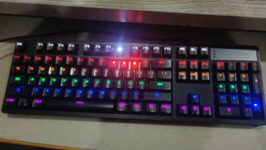 Mechnical Gaming keyboard l Multi color light l wired keyboard