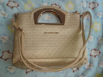 golden handbag