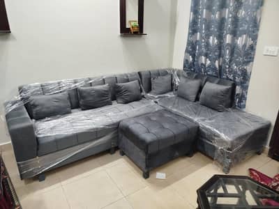 L shape 7 seater sofa  for sale