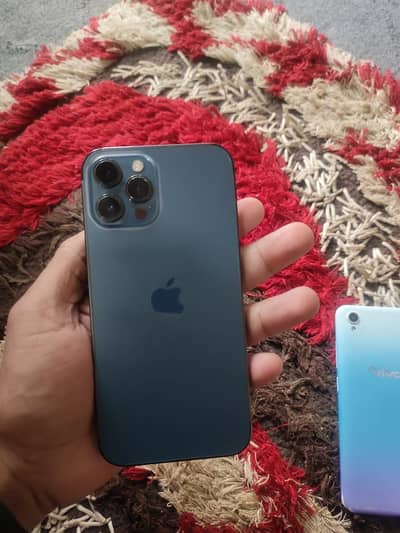 iPhone 12 Pro Max For Sale (Non-PTA. . Factory Unlock] 256GB and Vivo