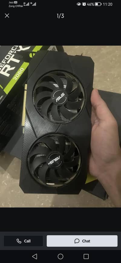 Asus dual Rtx 2060 6gb