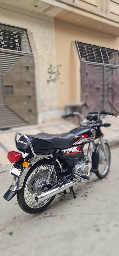 Honda CD 70 Black edition in mint condition
