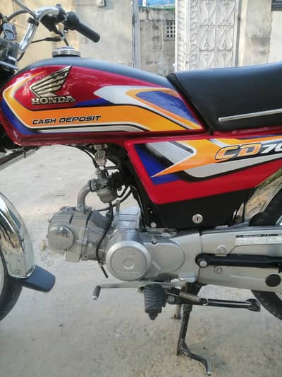 Honda CD 70 2025 model isld no rabta 03315996053