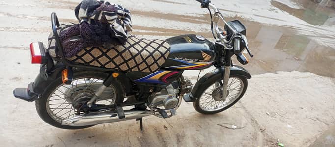 Honda CD 70cc Model 2010 registered 2009