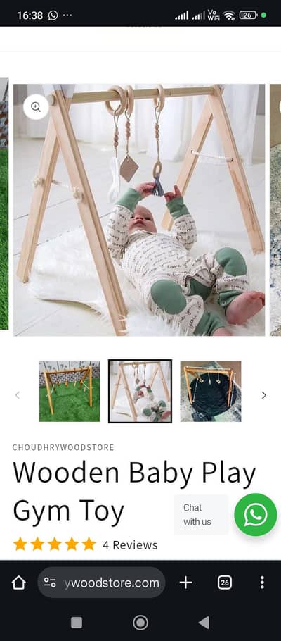 Wooden Montessori Playgym