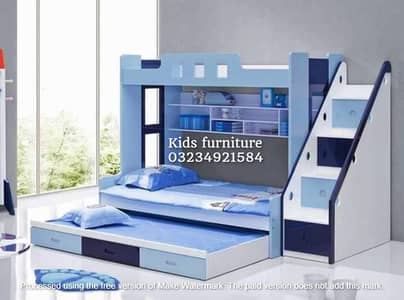 Bunk bed | Kid wooden bunker bed | Baby bed | Double bed | Triple bed