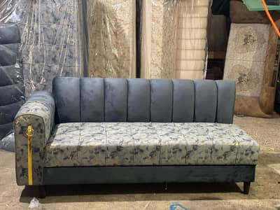 L shape 5 inch gadi k Sath new sofa