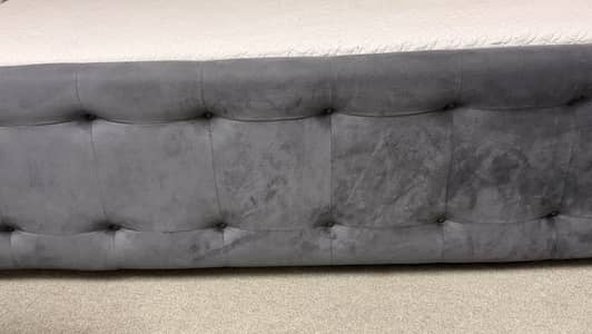 King Size Bed with mattress and side tables