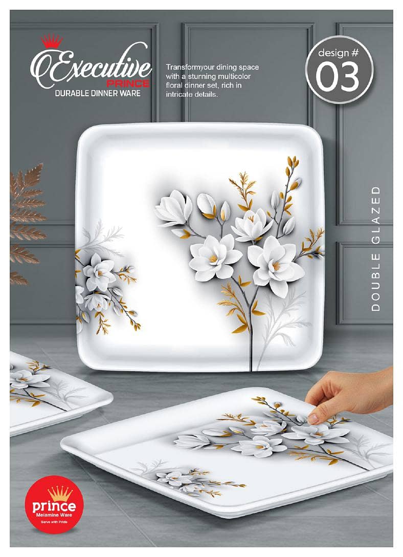 Executive Dinner Set Double Glaze 8