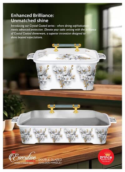 Executive Dinner Set Double Glaze