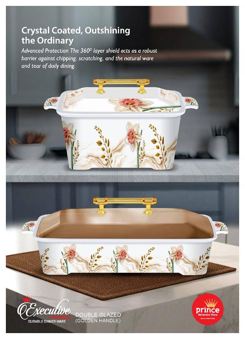 Executive Dinner Set Double Glaze 12