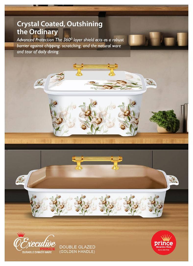 Executive Dinner Set Double Glaze 18