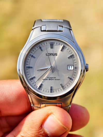 LORUS Classic Round Watch | Original Japanese Movement Fresh Condition