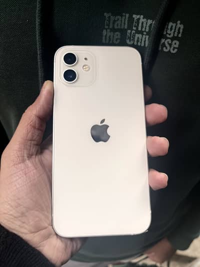 Iphone 12 white colour 64 gb excellent condition