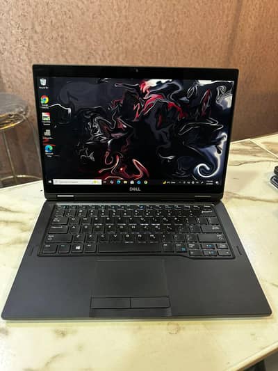 Dell 7390 i7 8th gen 2 in 1 16GB Ram 256GB SSD box open laptop