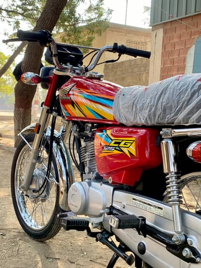 Honda cg 125  2026 zero mater