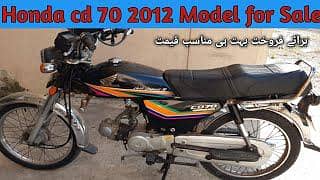 CD70 for sale, 2011 Model all Okay. . . .