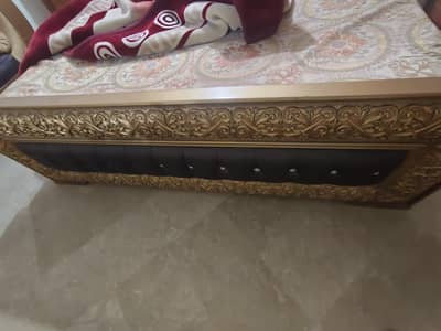 queen size bed, side tables , Dressing table and Dewan sofa matress