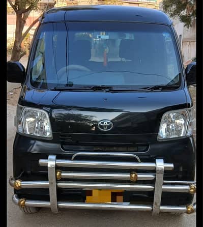 toyota pixis van black colour total original fully loaded wale ha