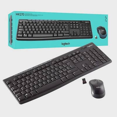 Logitech MK270 Wireless Keyboard and Mouse Combo