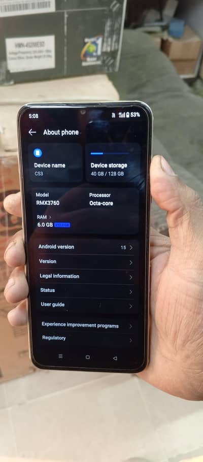 realme c53 6gb 128gb