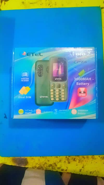 ETEL I Pro 2 PTA Approved | 3000mAh Battery | Dual SIM | Brand New