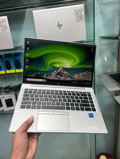 Hp EliteBook G8 i5-11th Gen 8GB RAM 256GB SSD Finger Sencer Face ID ||
