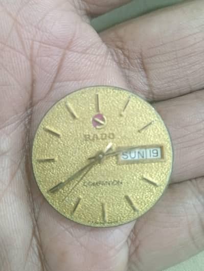 Rado Companion Dial and machine 2879 automatic swiss machine original