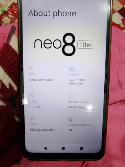 Spark neo 8lite