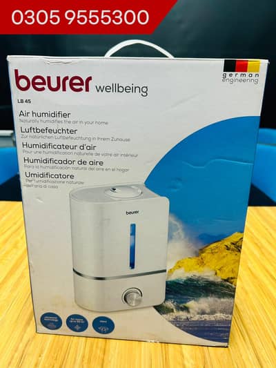 Beurer Air Humidifier – Like New (Only 1 Month Used)