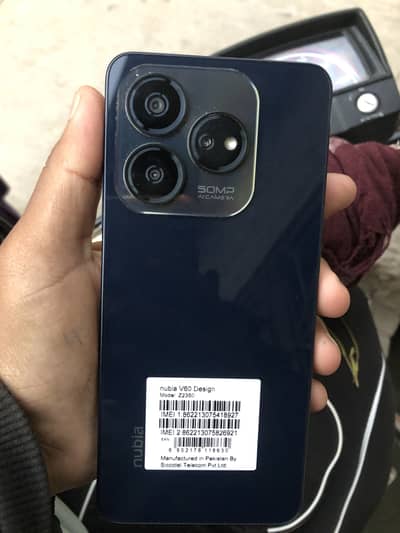 Nubia V60 8gb ram 256 gb memory
