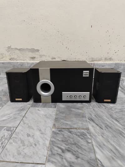 Leadder Hifi Sub Woofer LPU-42 with 2 Anker Speakers