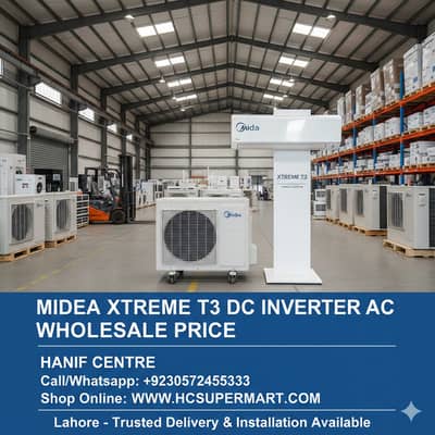 Midea Xtreme T3 DC Inverter AC | Wholesale Price | Brand New | Lahore