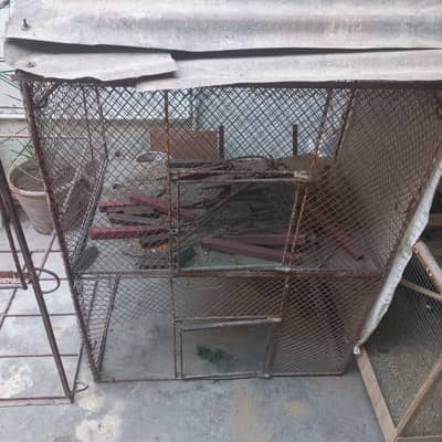 2 iron cages for sale