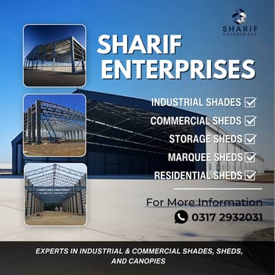 Industrial sheds/Factory sheds/Metal buildings/Steel sheds/Warehouse