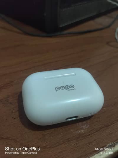 popo Earphones full new condition