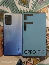oppo F19 6/128 with box