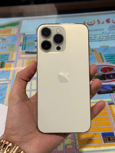 iPhone 14 pro max LLA with physical dual Sim official PTA Approved