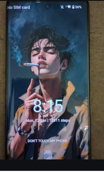 finger in edge display 8/128