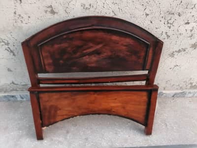 2 Single Beds Pure Wooden