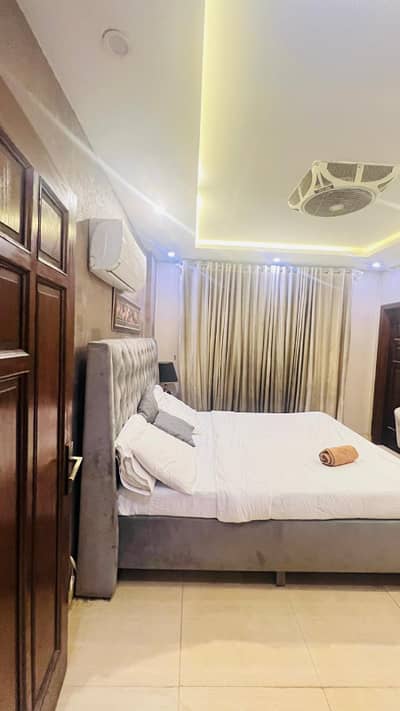 Daily Basis 1 Bedroom Apartment Short Time For Rent Bahria Town Lhore