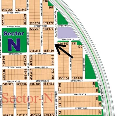 DHA bhawalpur 1 kanal plot