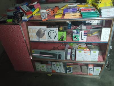 mobile Accessories and counter rank