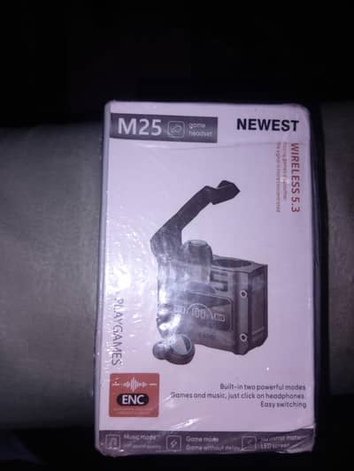 M-25 EARBUDS NEWEST ,WIRELESS 5.3