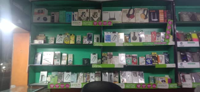 Mobile shop furniture + Mobile accessories + office chair