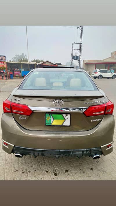 Toyota Altis Grandi  Automatic 1.8(Sunroof, Full Options)