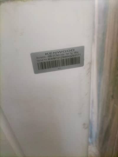 Kenwood twin tub 10 kg washing machine